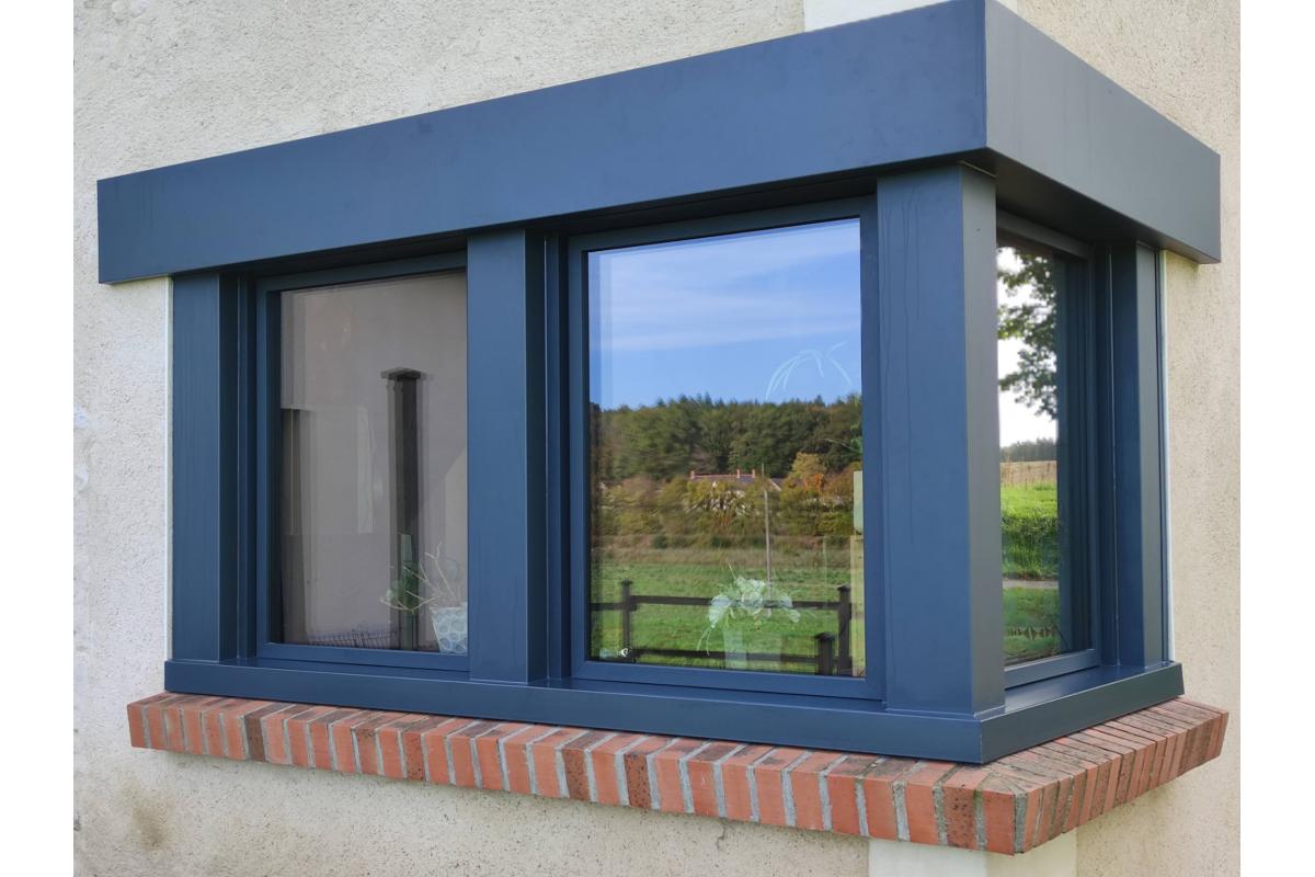 Habillages Aluminium autour des fenêtres